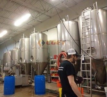 ποιότητας  SUS 304 Craft Beer Brewing Equipment 4 BBL Brewing System With ISO CE Certificated εργοστάσιο