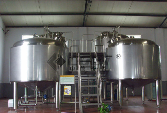 ποιότητας  Stainless Steel Turnkey Microbrewery Equipment Brewhouse System Craft Brewing Plant εργοστάσιο