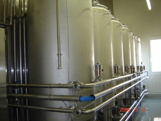 ποιότητας  CIP Clearing System Brewery Production Line Electric Driven Type For Beer εργοστάσιο