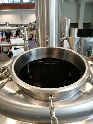 10BBL Brewhouse ημι αυτόματος πίνακας ελέγχου εξοπλισμού μεγάλων κλιμάκων παρασκευάζοντας