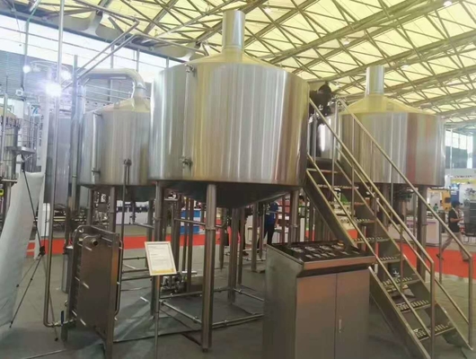 Brewhouse εξοπλισμού 2000L Sus304 εγχώριας παρασκευής οθόνης αφής μεγάλος εξοπλισμός