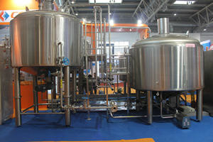 Brewhouse σχεδίου 7bbl συνήθειας ηλεκτρικό Brewhouse θέρμανσης άμεσης πυρκαγιάς εγκαταστάσεων Microbrewery