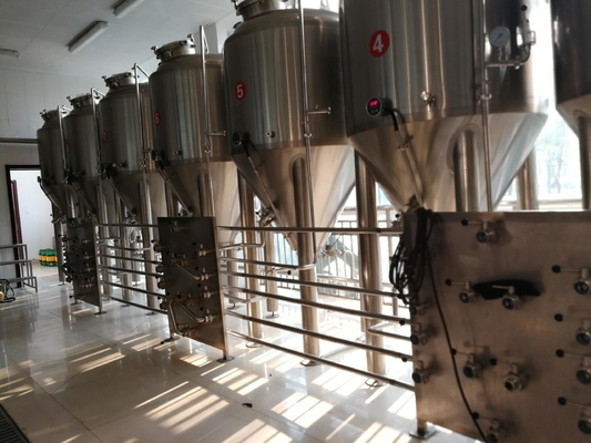 2000L Fermenter μπύρας εξοπλισμού ζύμωσης μπύρας εμπορικός έλεγχος οθόνης αφής