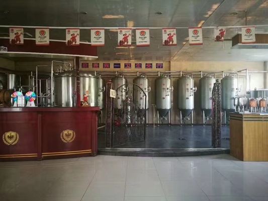 Κωνικό Fermenter SS εξοπλισμού ζύμωσης μπύρας Microbrewery μπαρ 220V/380V