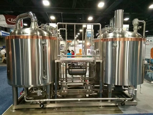7BBL Brewhouse ο εξοπλισμός παραγωγής μπύρας τεχνών συστημάτων έπρεπε να παρασκευάσει την μπύρα