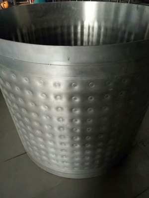 εξοπλισμός παρασκευής μπύρας τεχνών 3BBL 5BBL 7BBL με τα βαρέων καθηκόντων ενισχυτικά πόδια