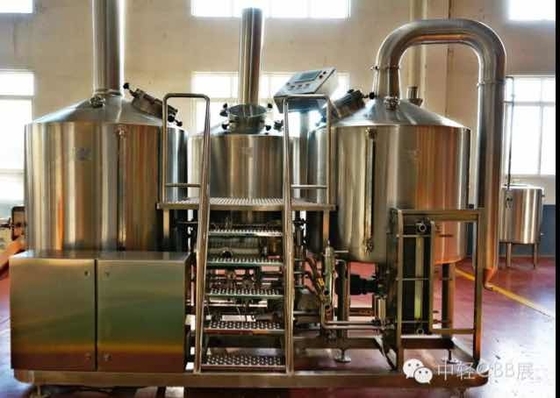 Ανοξείδωτο 304 μπύρα τεχνών που κατασκευάζει τον εξοπλισμό 100L 200L 300L 500L 1000L ανά batch