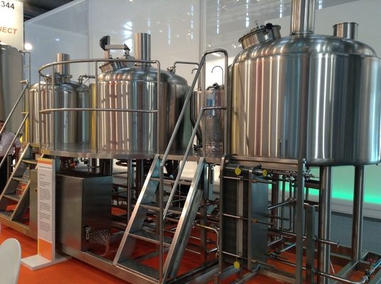 Ημι αυτόματη μικρή Microbrewery μηχανή 500L για Brewpub ή το εστιατόριο