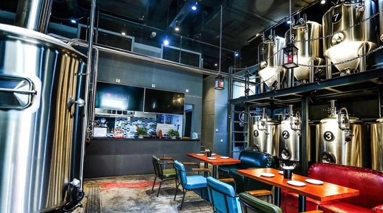 Ημι αυτόματη μικρή Microbrewery μηχανή 500L για Brewpub ή το εστιατόριο