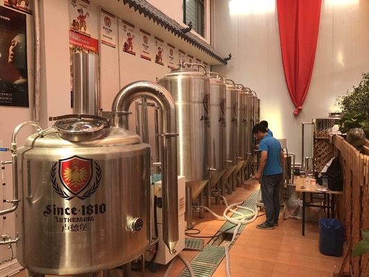 Βασικό εγχώριας μικρής κλίμακας μπύρας παρασκευής εξοπλισμού σύστημα ζυθοποιείων Brewpub μίνι