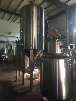 3 Fermenter Microbrewery εξοπλισμού παρασκευής ανοξείδωτου φάσης 380V