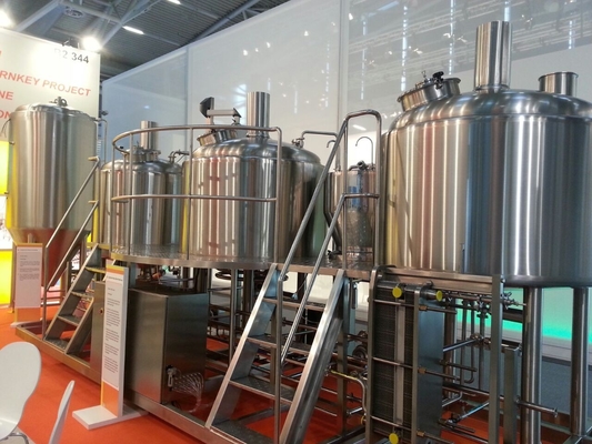 Εξοπλισμός ηλεκτρικού/Microbrewery ατμού μίνι, εξοπλισμός Brewpub 3 φάσης
