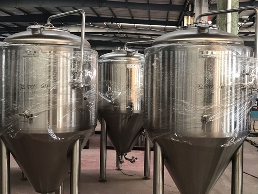 μικρός εξοπλισμός Microbrewery τεχνών 500L 1000L, παρασκευάζοντας συστήματα μικροϋπολογιστών μπύρας