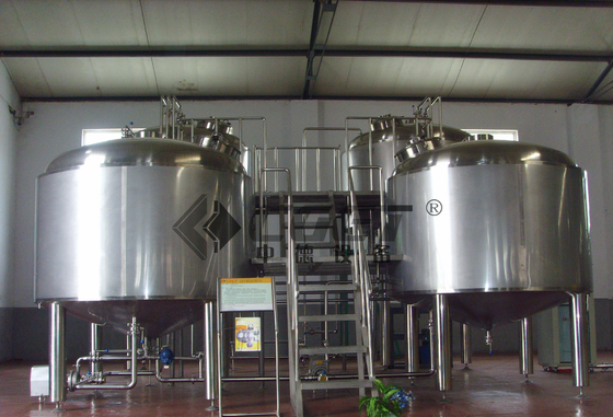 Brewhouse εξοπλισμού Microbrewery ανοξείδωτου με το κλειδί στο χέρι εγκαταστάσεις παρασκευής τεχνών συστημάτων