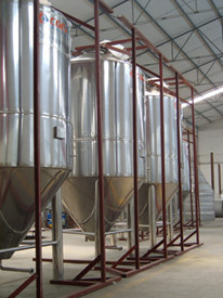 Κωνικός Fermenter εξοπλισμός παρασκευής ανοξείδωτου για το ξενοδοχείο εστιατορίων