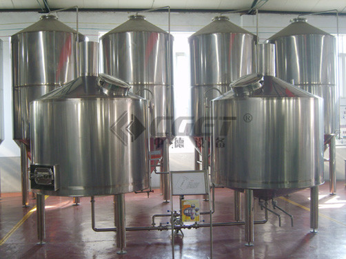 Δεξαμενές ζύμωσης SS εξοπλισμού 200L 300L 500L παρασκευής ανοξείδωτου μπύρας σχεδίων