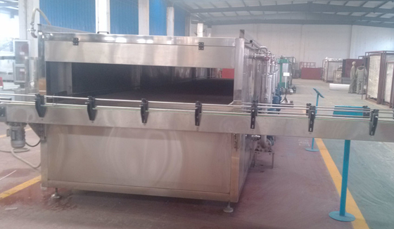 Ψεκάζοντας Pasteurizer σηράγγων γραμμών παραγωγής συσκευασίας τύπων για την μπύρα ή το ποτό