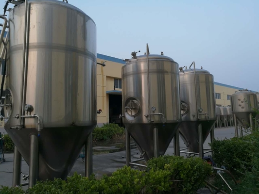 SUS304 εξοπλισμός 20bbl παρασκευής μπύρας τεχνών με Carbonation τον πέτρινο έλεγχο PLC