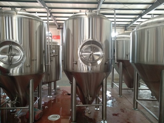 2400l καλυμμένη δεξαμενή fermentatio για το ανοξείδωτο 304 δεξαμενών ζύμωσης μπύρας τεχνών δεξαμενή unitank με carbonation την πέτρα