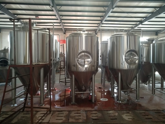 2400l καλυμμένη δεξαμενή fermentatio για το ανοξείδωτο 304 δεξαμενών ζύμωσης μπύρας τεχνών δεξαμενή unitank με carbonation την πέτρα