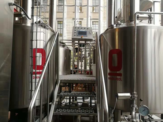 500L αυτόματος εξοπλισμός παρασκευής μπύρας τεχνών ηλεκτρικός ή λέβητας ατμού