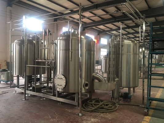 10Bbl Brewhouse ανοξείδωτο θέρμανσης άμεσης πυρκαγιάς εξοπλισμού παρασκευής μπύρας τεχνών