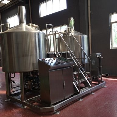 Με το κλειδί στο χέρι εξοπλισμός 3 Brewhouse SS σκαφών εξοπλισμός 20Bbl ζυθοποιείων παρασκευής