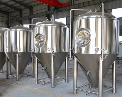 5bbl κάθετη γυαλισμένη τύπος επιφάνεια εξοπλισμού ανοξείδωτου παρασκευάζοντας