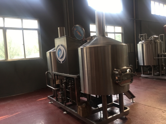 5bbl κάθετη γυαλισμένη τύπος επιφάνεια εξοπλισμού ανοξείδωτου παρασκευάζοντας