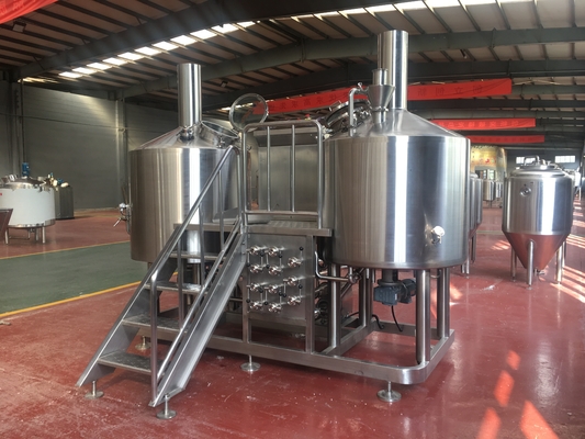 5bbl κάθετη γυαλισμένη τύπος επιφάνεια εξοπλισμού ανοξείδωτου παρασκευάζοντας