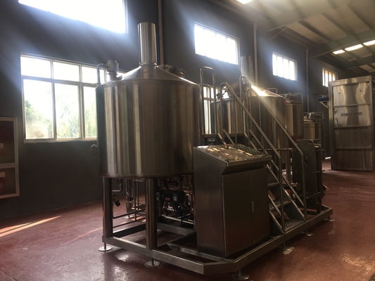 1000l brewhouse brewhouse θέρμανσης άμεσος-πυρκαγιάς εξοπλισμού ζυθοποιείων εξοπλισμός παρασκευής ανοξείδωτου