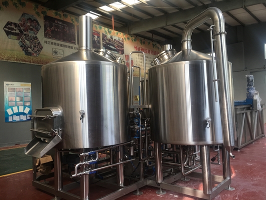 1000l brewhouse brewhouse θέρμανσης άμεσος-πυρκαγιάς εξοπλισμού ζυθοποιείων εξοπλισμός παρασκευής ανοξείδωτου