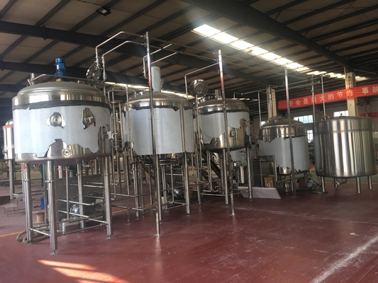 10Bbl εξοπλισμός παρασκευής μεγάλων κλιμάκων με τη θέρμανση ατμού δεξαμενών ζύμωσης