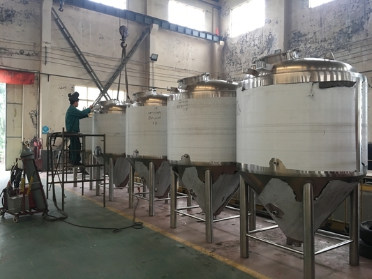 5000L κάθετη γυαλισμένη τύπος επιφάνεια εξοπλισμού παρασκευής μπύρας μεγάλων κλιμάκων
