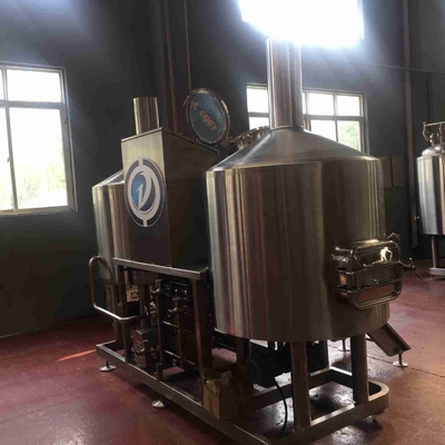 Ηλεκτρική θέρμανση δεξαμενών Microbrewery εξοπλισμού Microbrewery ανοξείδωτου με το κλειδί στο χέρι