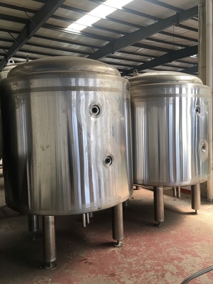 Fermenter δεξαμενών ανοξείδωτου 380V 220V κωνική καλυμμένη κωνική ψύξη γλυκόλης