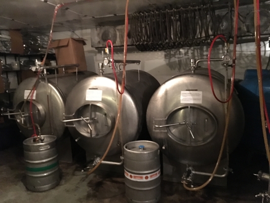 500L 1000L SS304 Microbrewery κάθετος τύπος συστημάτων Brewpub εξοπλισμού με το κλειδί στο χέρι