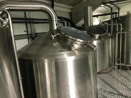 1200L μικρής κλίμακας εμπορικός παρασκευής εξοπλισμός ζυθοποιείων συστημάτων μίνι
