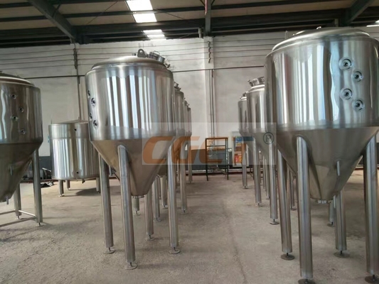 20 Fermenter Bbl βιομηχανικός εξοπλισμός παρασκευής μπύρας δεξαμενών ανοξείδωτου