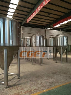 20 Fermenter Bbl βιομηχανικός εξοπλισμός παρασκευής μπύρας δεξαμενών ανοξείδωτου