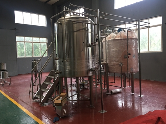Μικρό Fermenter ανοξείδωτου δεξαμενών ζύμωσης συστημάτων 10Hl παρασκευής μπύρας ικανότητας