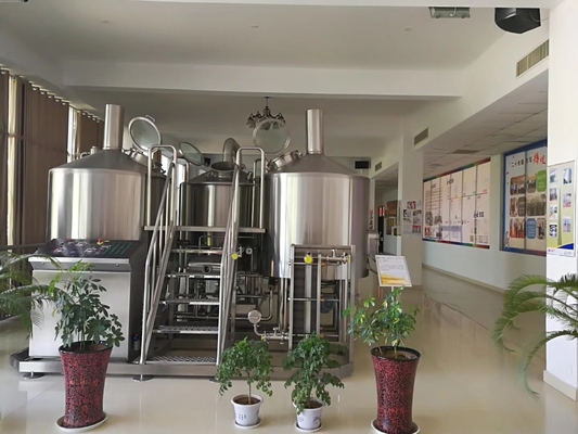 SUS304 εξοπλισμός 20bbl παρασκευής μπύρας τεχνών με Carbonation τον πέτρινο έλεγχο PLC
