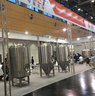Μπύρα Microbrewery Brewpub που βάζει σε βαρέλι τον εξοπλισμό ημι αυτόματο 200L 500L 1000L