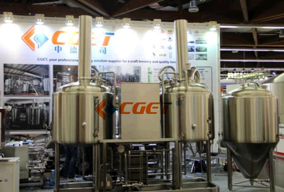 Παρασκευάζοντας σύστημα εξοπλισμού 1000L παρασκευής μπύρας τεχνών SUS 304 με το CE του ISO πιστοποιημένο