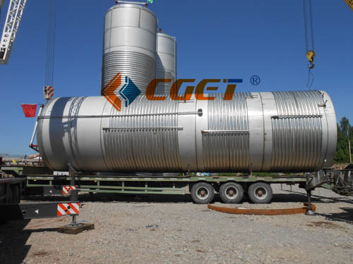 Κάθετο καλυμμένο ζύμωσης Fermenter CGET100 000L μπύρας δεξαμενών κωνικό