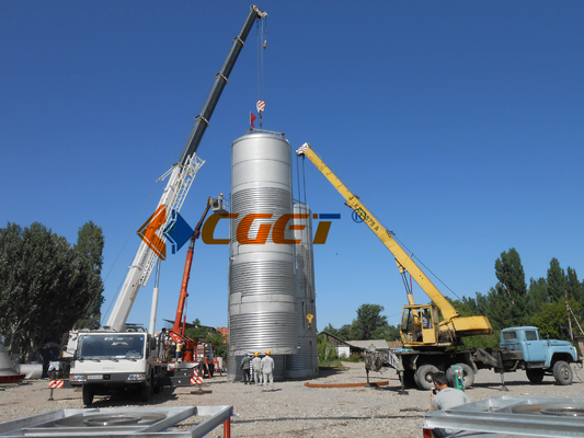 Κάθετο καλυμμένο ζύμωσης Fermenter CGET100 000L μπύρας δεξαμενών κωνικό