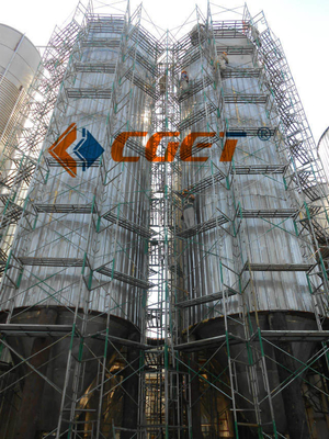 Κάθετο καλυμμένο ζύμωσης Fermenter CGET100 000L μπύρας δεξαμενών κωνικό